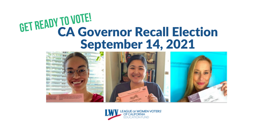 Get ready to vote in the CA Governor Recall Election  CAVotes.org